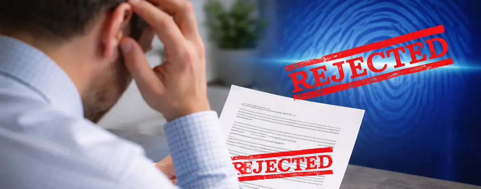 fbi background check rejected fingerprints